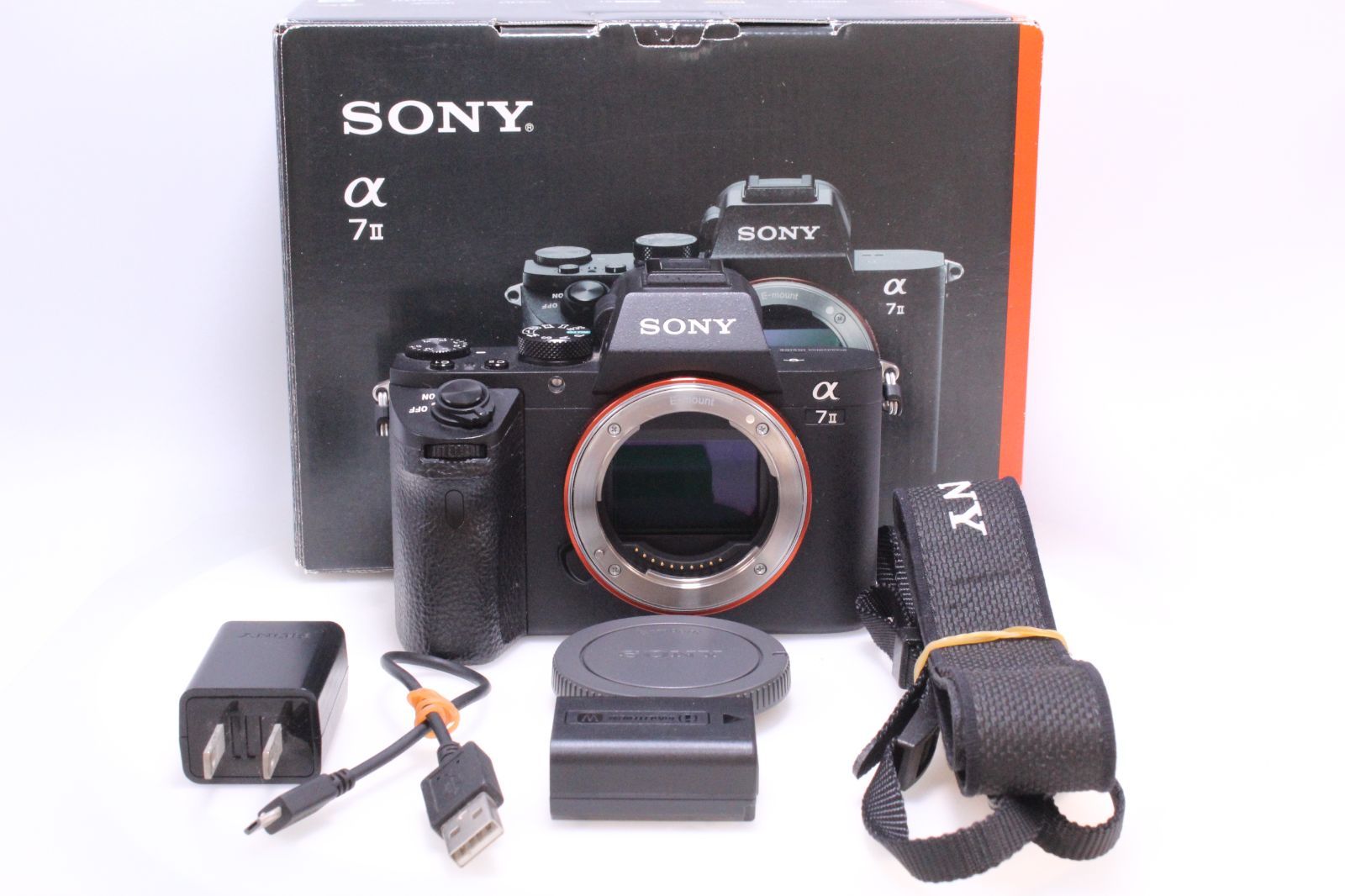 SONY α7ii バッテリー2個、充電ケーブル付き 美品 SONY α7ii バッテリー2個、充電ケーブル付き 美品 SONY α7ii