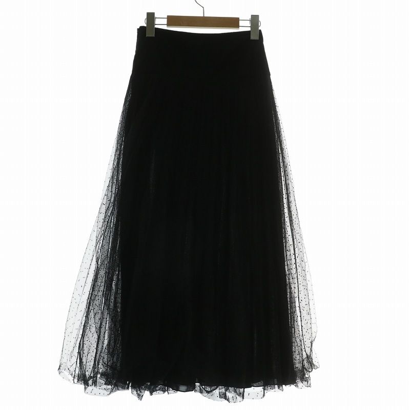 美品 Dior ディオール ストライプ スカート ジップ ベルト プリーツ Christian Dior - クリスチャンディオール CHRISTIAN DIOR