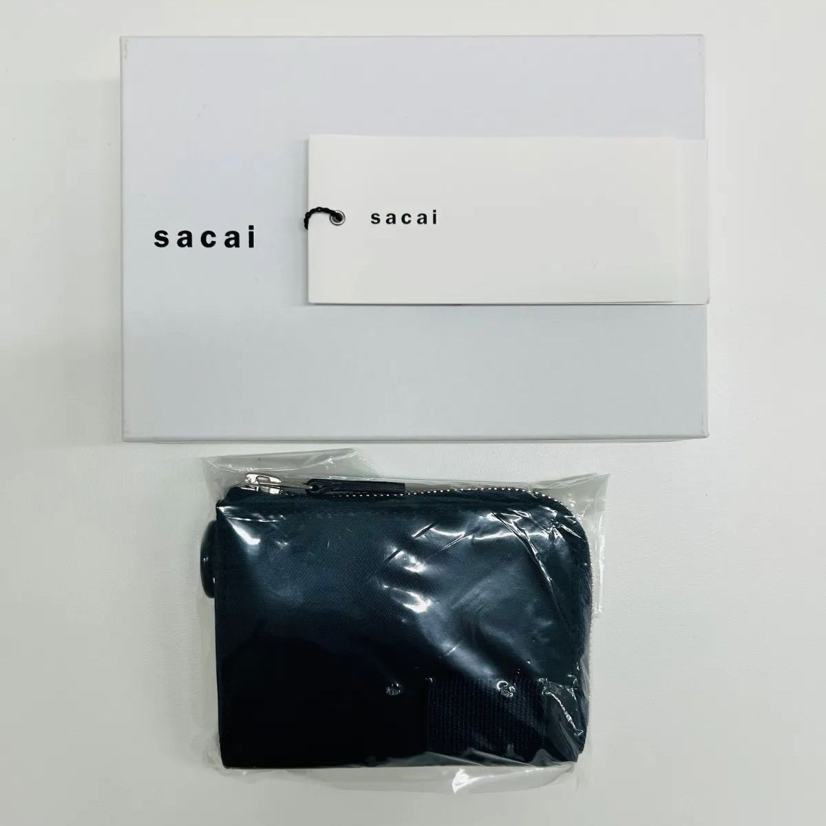sacai x PORTER サカイ ポーター ナイロン 財布 ネイビー