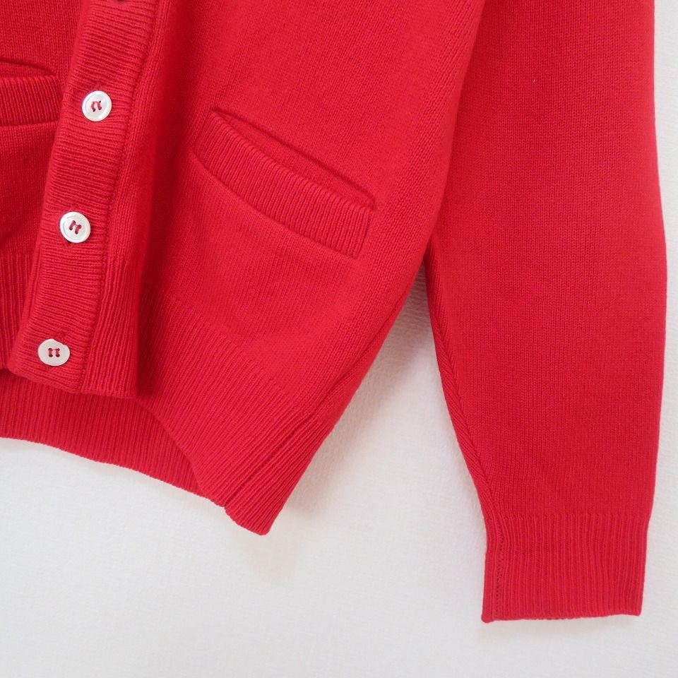 希少/美品】80s CHEMISE LACOSTE 文字ワニ カーディガン 緑 70s 80s 