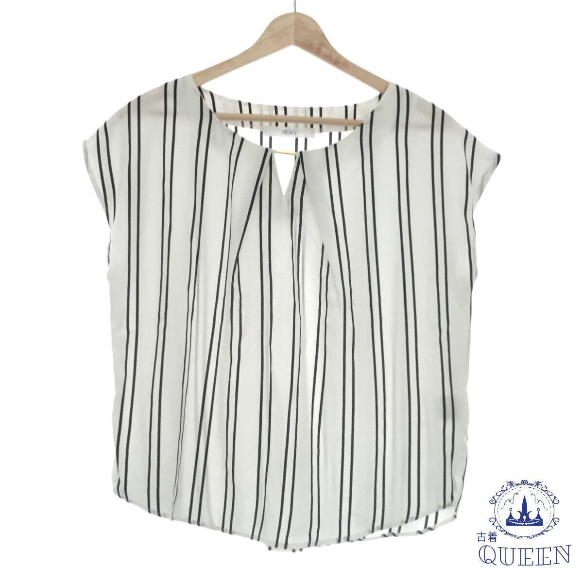 ☆美品☆ VICKY ビッキー ブラウス シャツ トップス ノースリーブ 