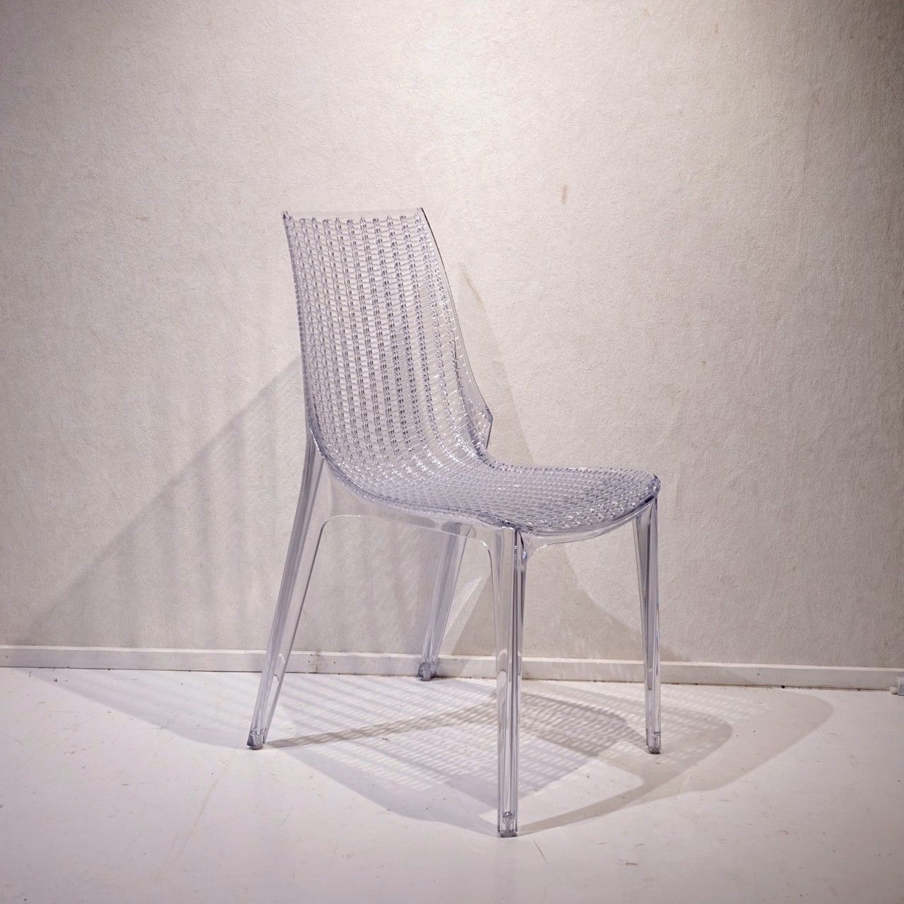 Scab スキャブ Tricot トリコット ダイニングチェア アームレス チェア 椅子 クリア モダン ミニマル イタリア