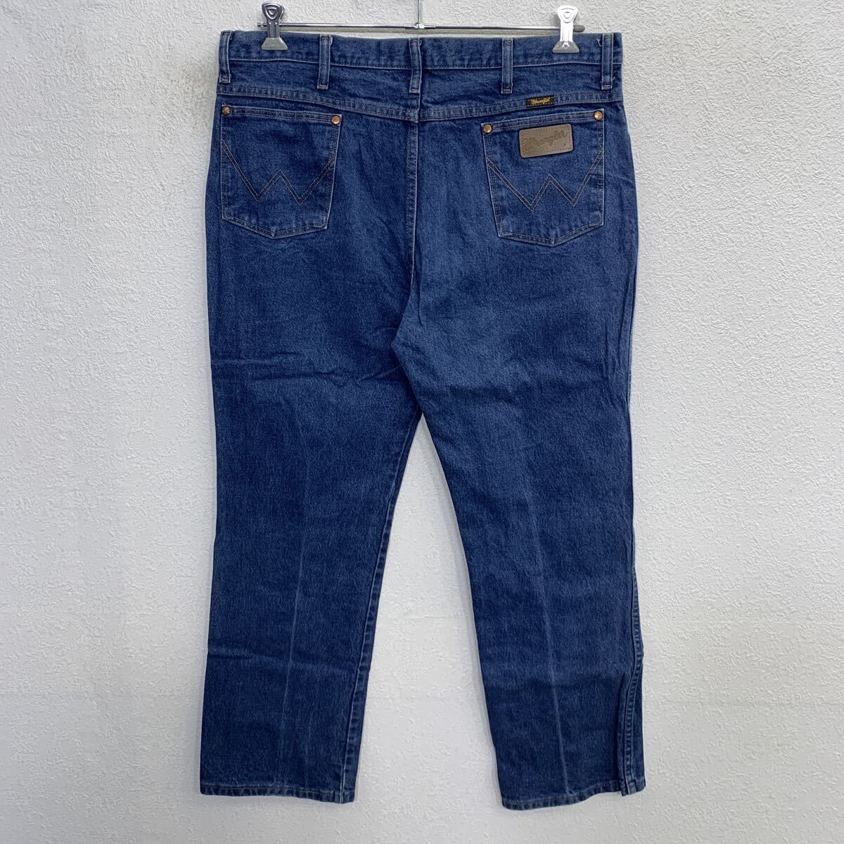 Wrangler デニムパンツ W38 インディゴブルー ラングラー ジップアップ 