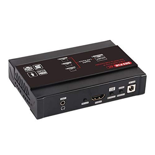 HSV563受信機1台 TreasLin HDMI エクステンダー 延長機器 HDMI to RJ45 