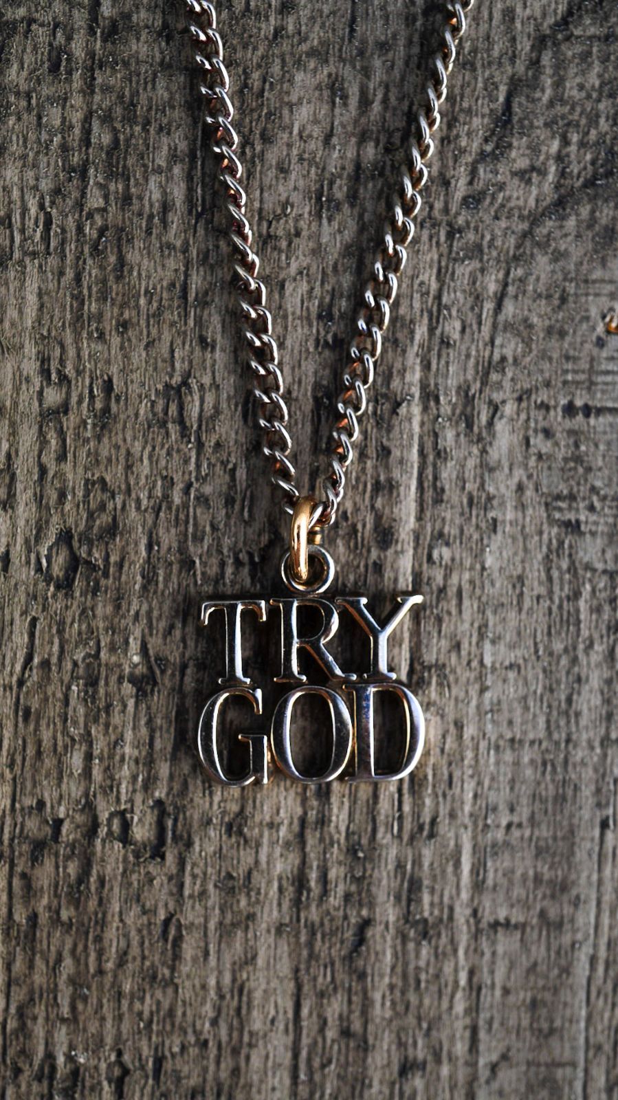 1970s】TIFFANY&Co. ティファニー TRY GOD ネックレス チャーム