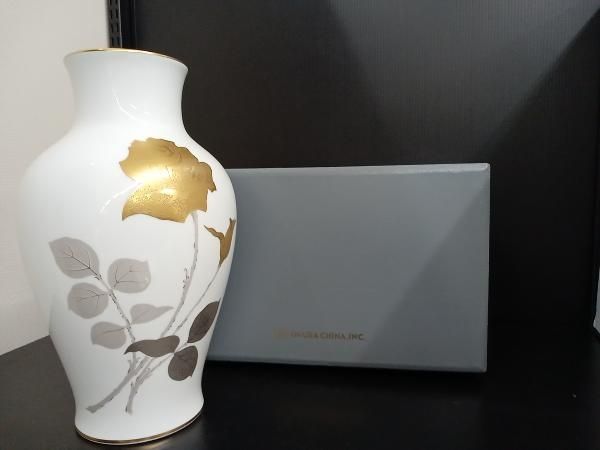 大倉陶園(Okura China)花瓶 大倉陶園 OKURA CHINA.INC. 花瓶 - メルカリ