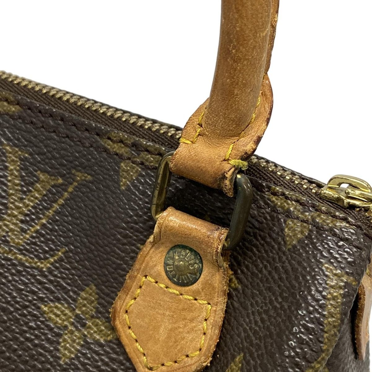 美品ルイヴィトン モノグラム ミニスピーディ ハンドバッグ ポーチ M41534 LOUIS VUITTON ルイヴィトン モノグラム ミニ スピーディ ポーチ