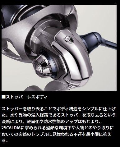 25CALDIA LT4000-CXH 25CALDIA LT4000-CXH リール 未開封品 25CALDIA