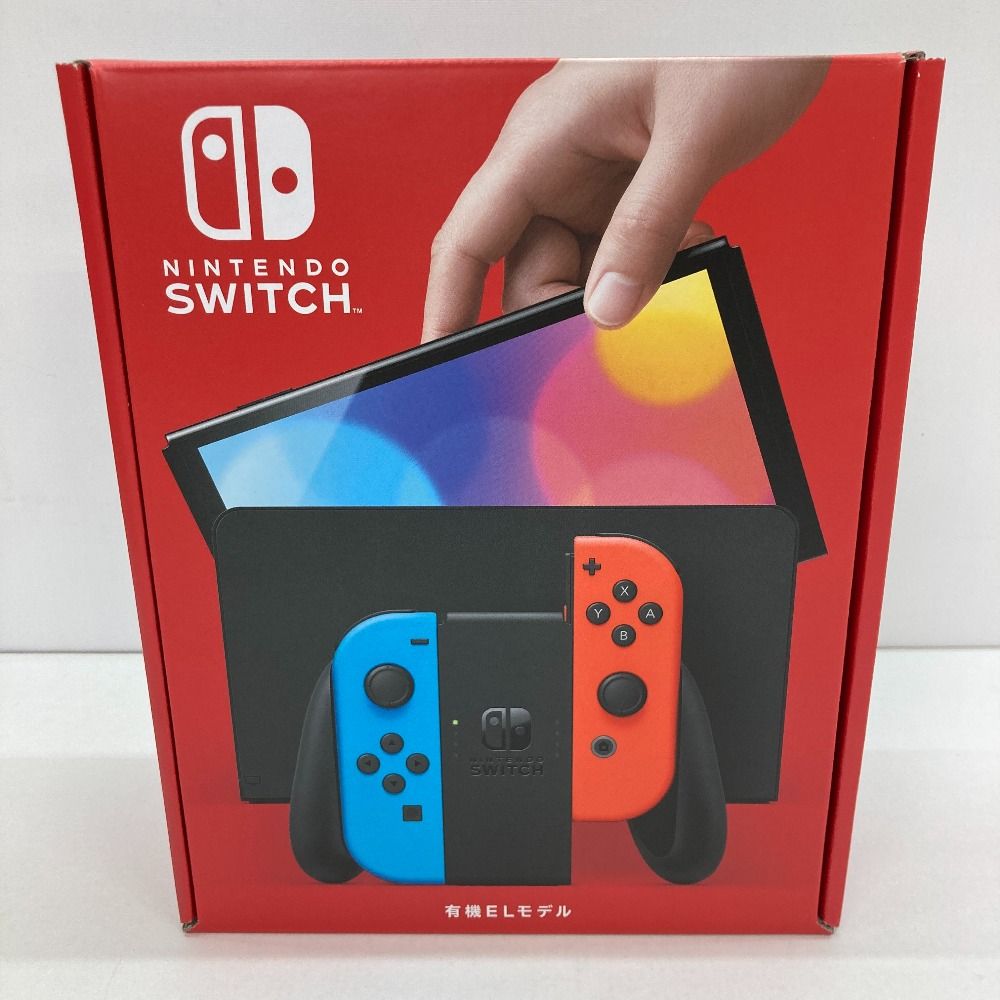 05w04128 【未使用 Nintendo Switch】ニンテンドースイッチ本体 有機ELモデル ネオン ＊検品開封済み＊ ゲームハード 【未使用品】  - メルカリ