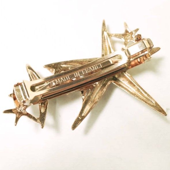 ☆未使用級☆ PLUIE プリュイ バレッタ アクセサリー ヴィンテージ ロゼッタ バレッタ - PLUIE：プリュイ / ユエリーニュ 『公式』web