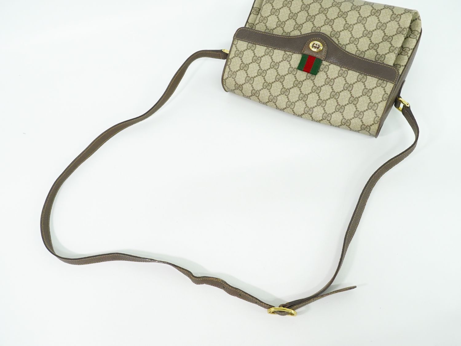 本物 グッチ GUCCI オールドグッチ シェリーライン GGスプリーム