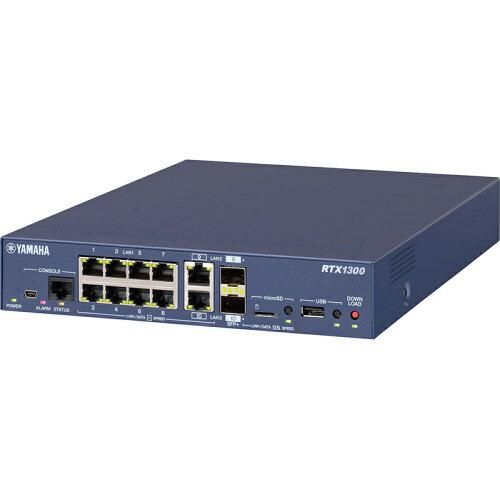 3営業日で発送 YAMAHA ヤマハ RTX1300 10ギガアクセス 有線ルーター UPnP VPN DMZ 10ポート 10BASE-T 10Mbps 100BASE-TX 100Mbps 1000BASE-T 1000