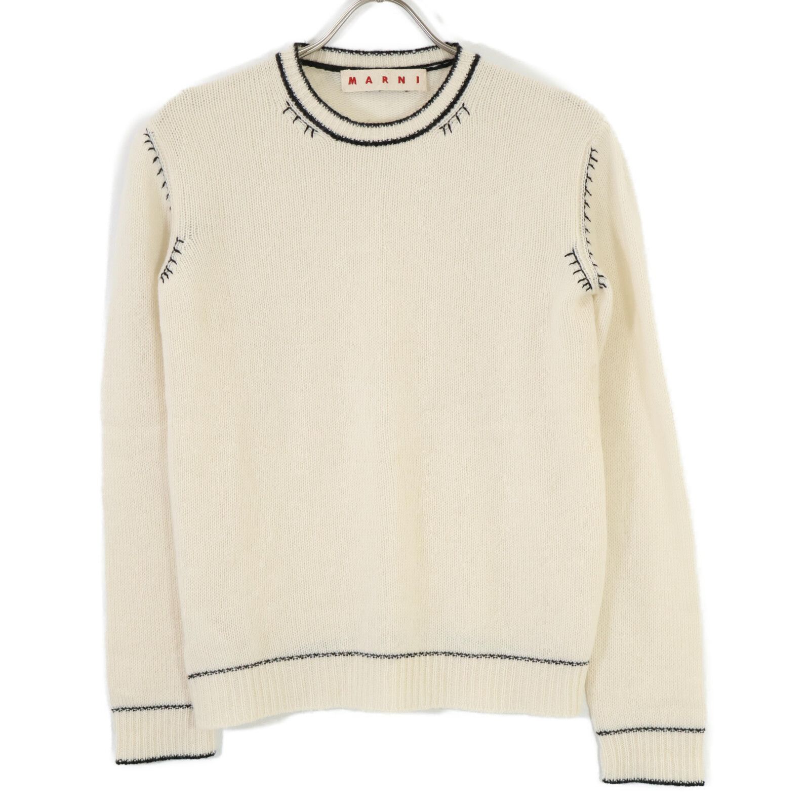 極美品　MARNI マルニ　長袖　ニット　セーター　カシミヤ100% 美品 カシミヤ MARNI マルニ セーター 長袖 【公式通販】