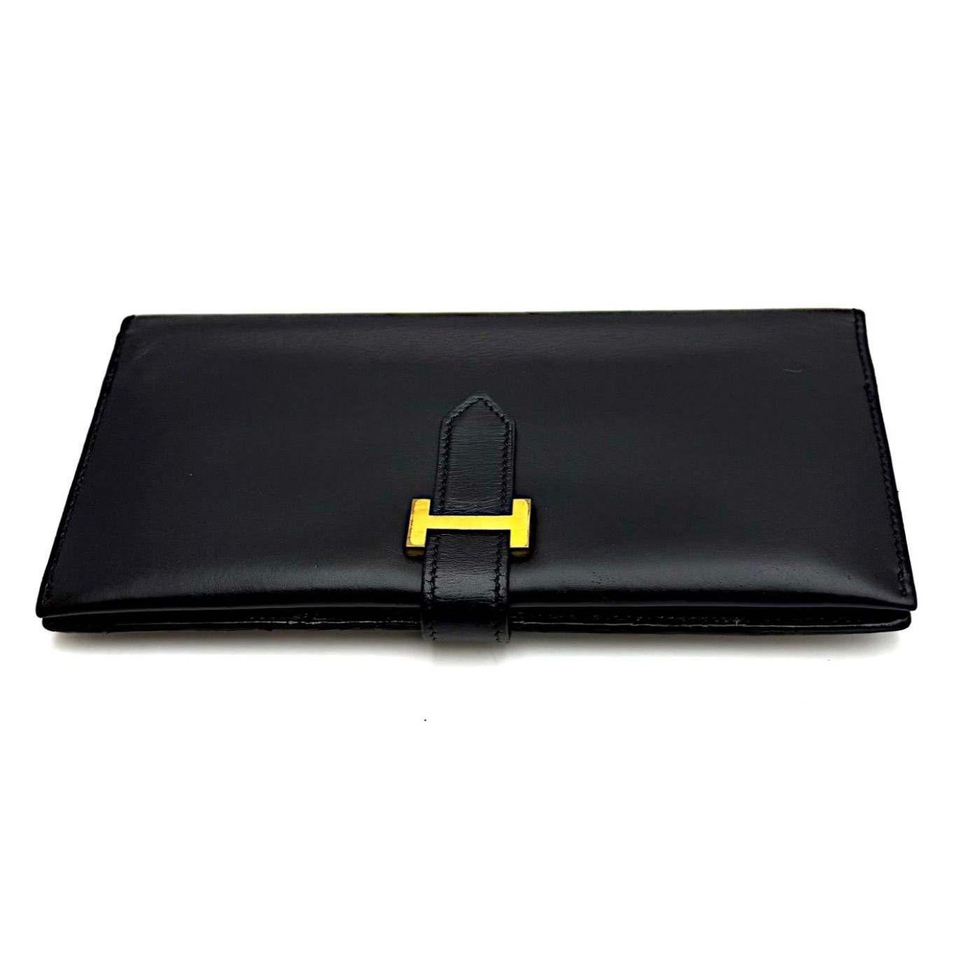HERMES ベアン エプソン 長財布 □P刻印 - メルカリ