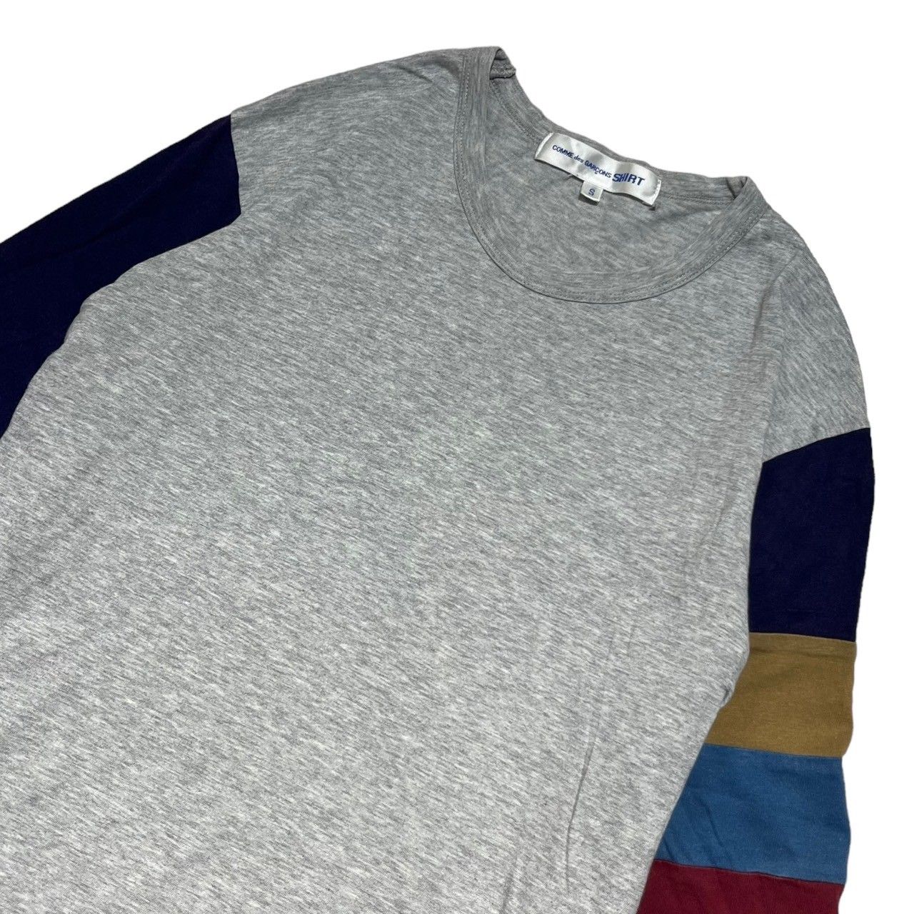 COMME des GARÇONS パッチワーク長袖Tシャツ 0440884268347an_2?$VS_1500$