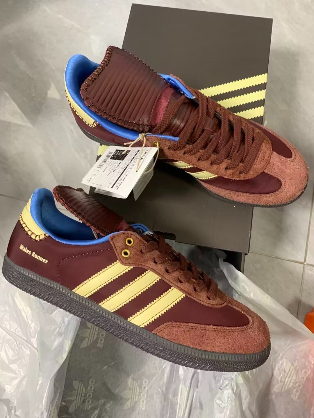 adidas Samba Nylon Wales Bonner Fox Brown