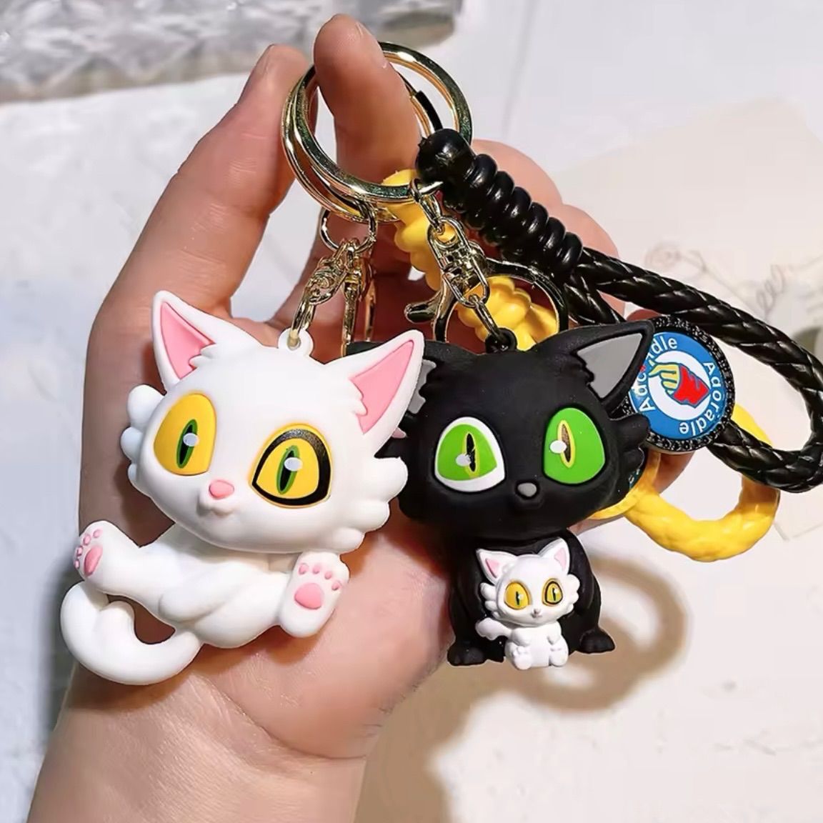 すずめの戸締り ダイジン サダイジン キーホルダー ストラップ 2個