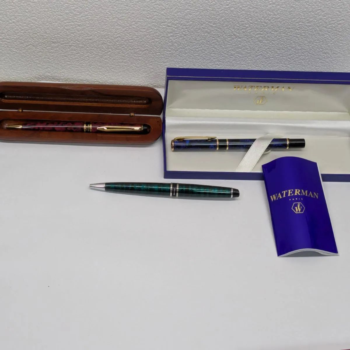 ウォーターマン 3本セット ボールペン WATERMAN ウォーターマン 保管 