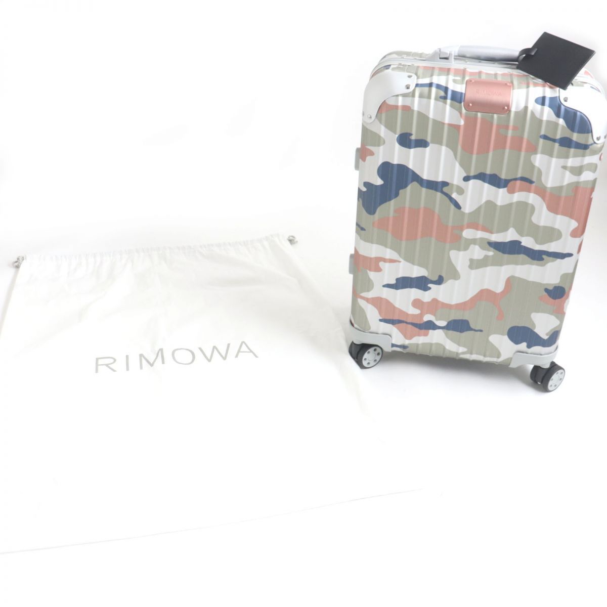 未使用品▽限定希少モデル RIMOWA リモワ 925.53.09.4 オリジナルキャビン カモフラ柄 キャリーケース 35L TSAロック搭載  袋・ネームタグ付 - メルカリ