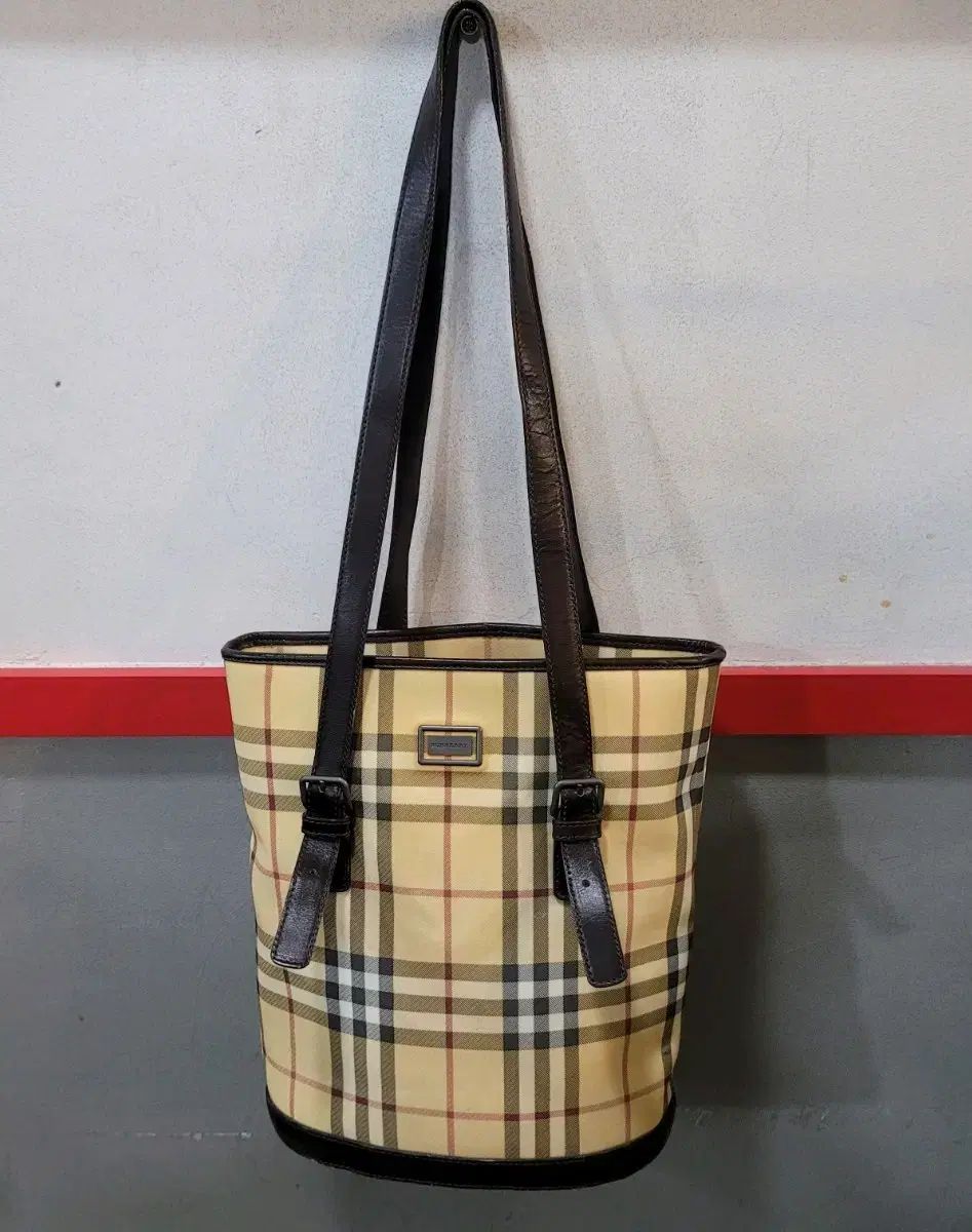 正規品 Burberry バーバリー ノバチェック バケットバッグ