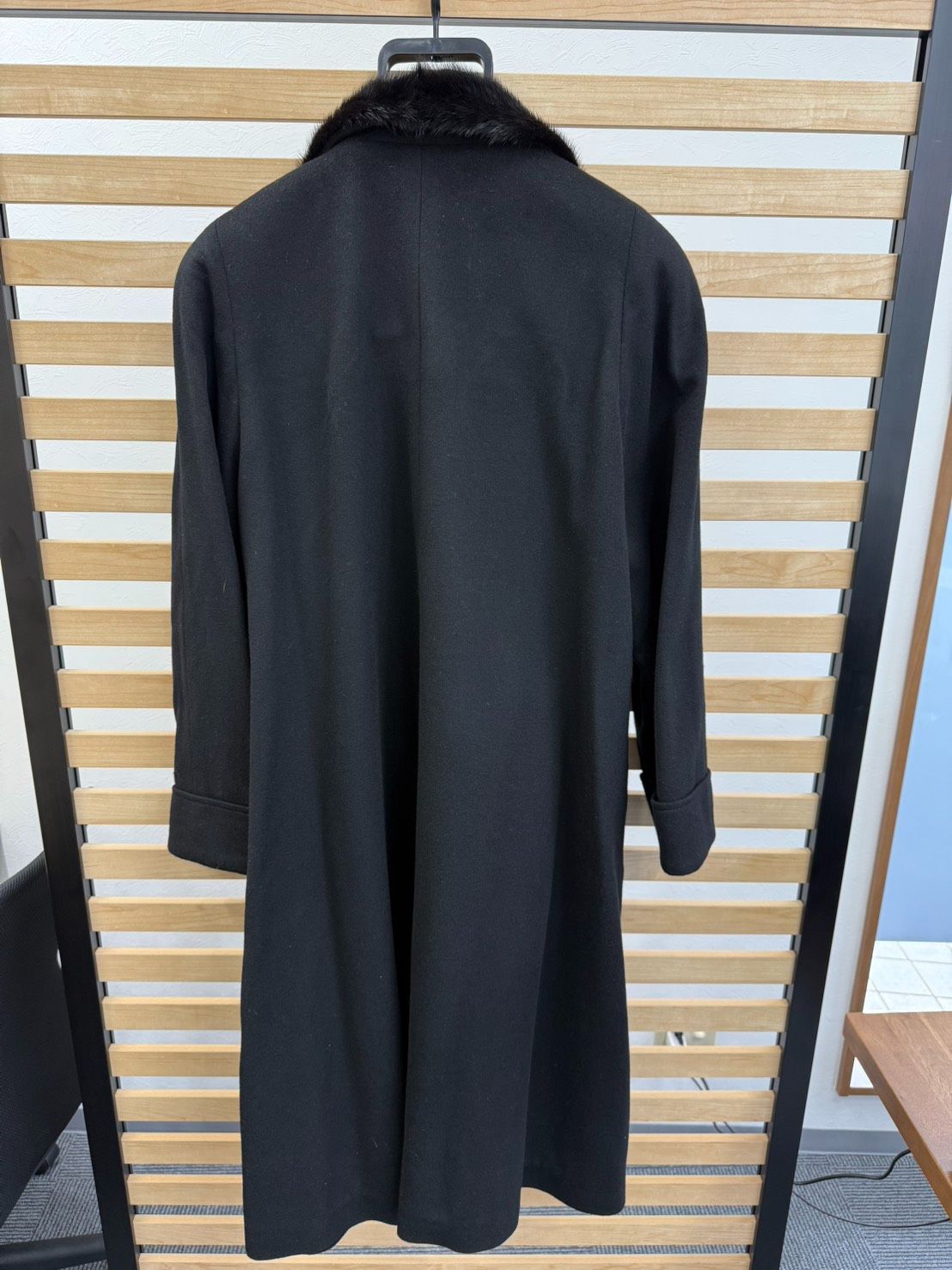 GHERARDINI ゲラルディーニ カシミヤ100％ ロングコート 黒 サイズF レディース