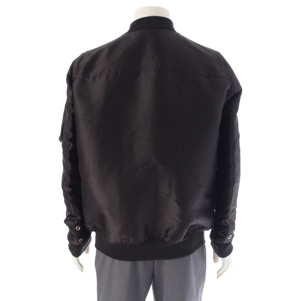 リックオウエンス 18SS RAGRANBOMBER シルク MA-1 ブルゾン