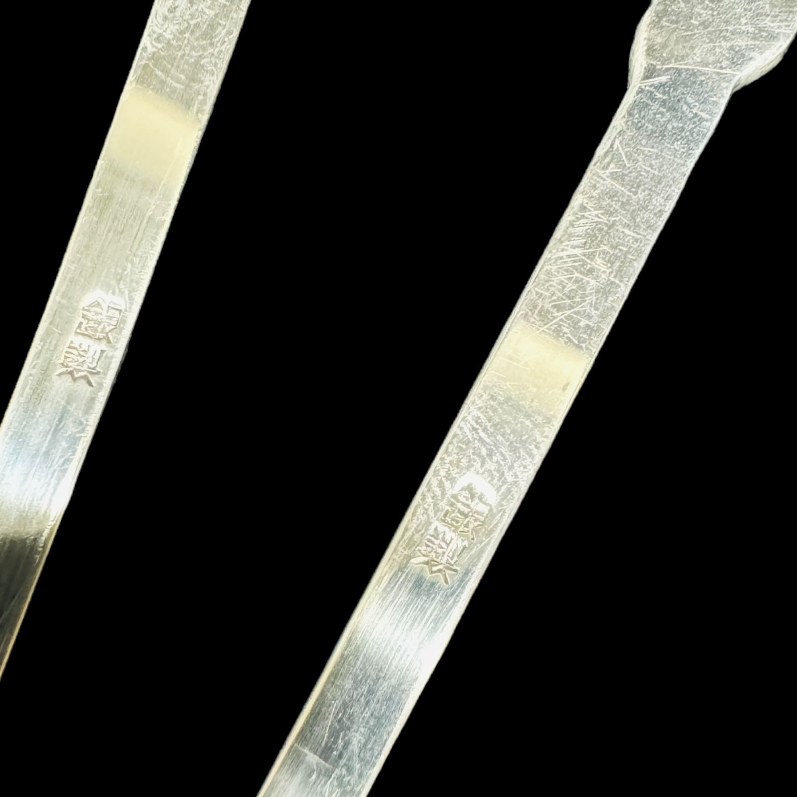 高級銀製】 Antique Fruit knife 高級貝口結びデザイン フルーツナイフ