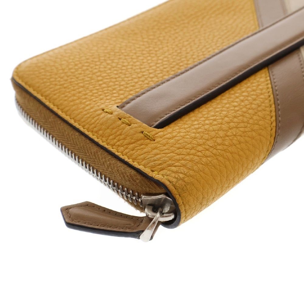 フェンディ セレリア 長財布 ラウンドジップ オーガナイザー ブラック