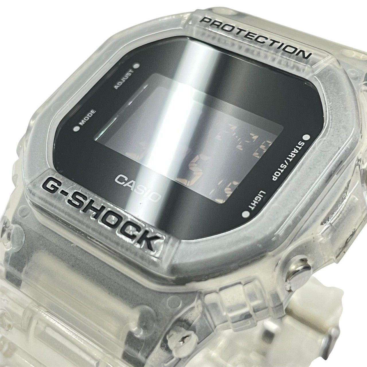 CASIO】G-SHOCK カシオ DW-5600 USKE-7JF クリア - メルカリ