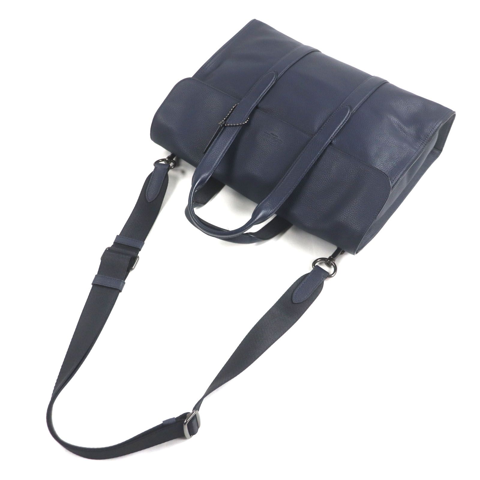 美品▽COACH コーチ 58097 メトロポリタン ポートフォリオ レザー ロゴ