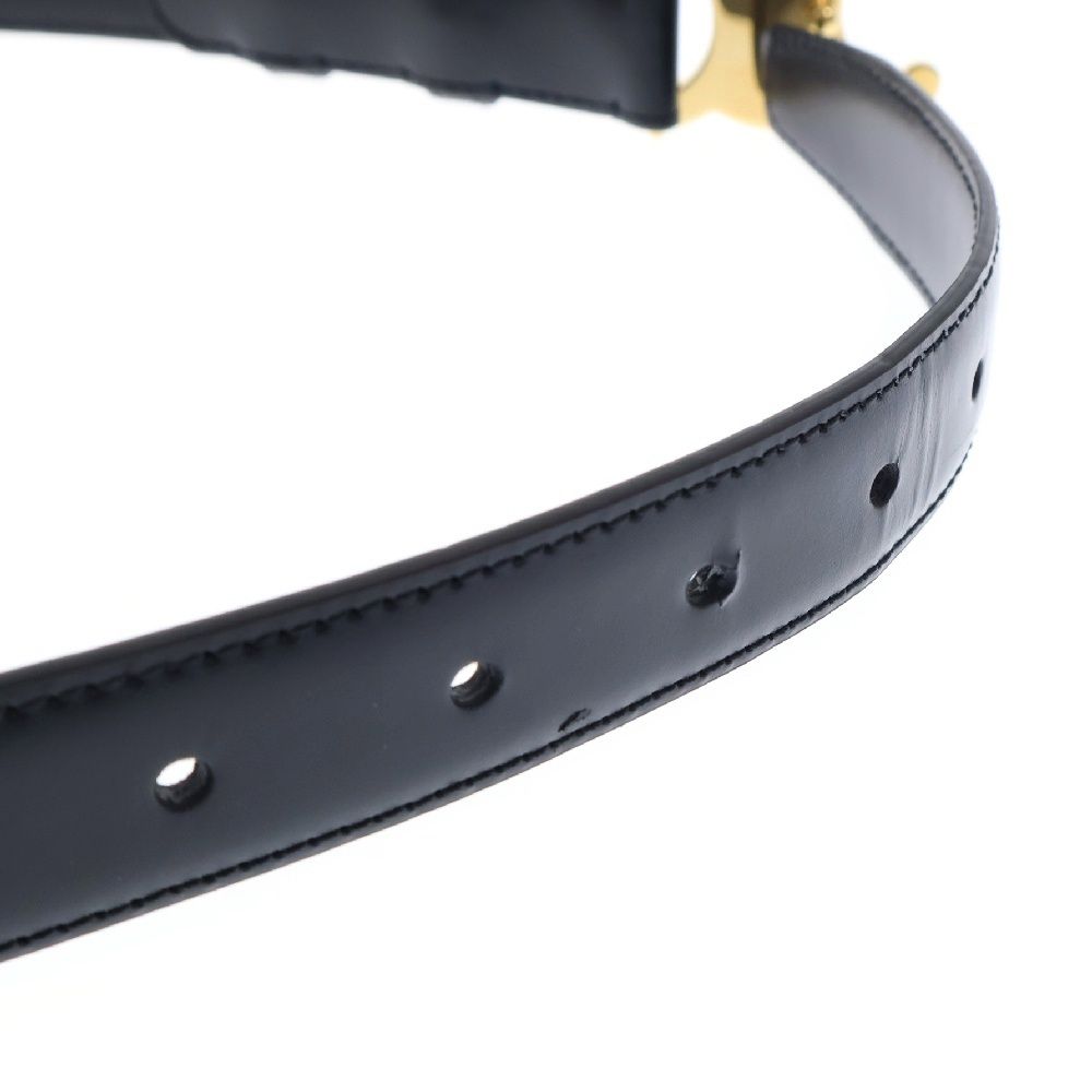 CELINE (セリーヌ) トリオンフ バックル レザー ベルト レディース