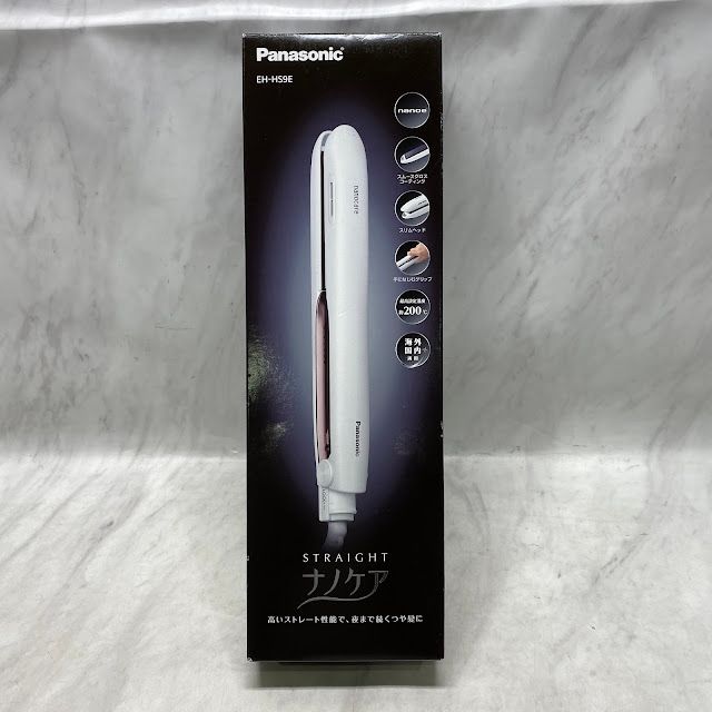 開封済・未使用品】パナソニック ヘアーアイロン ストレート用