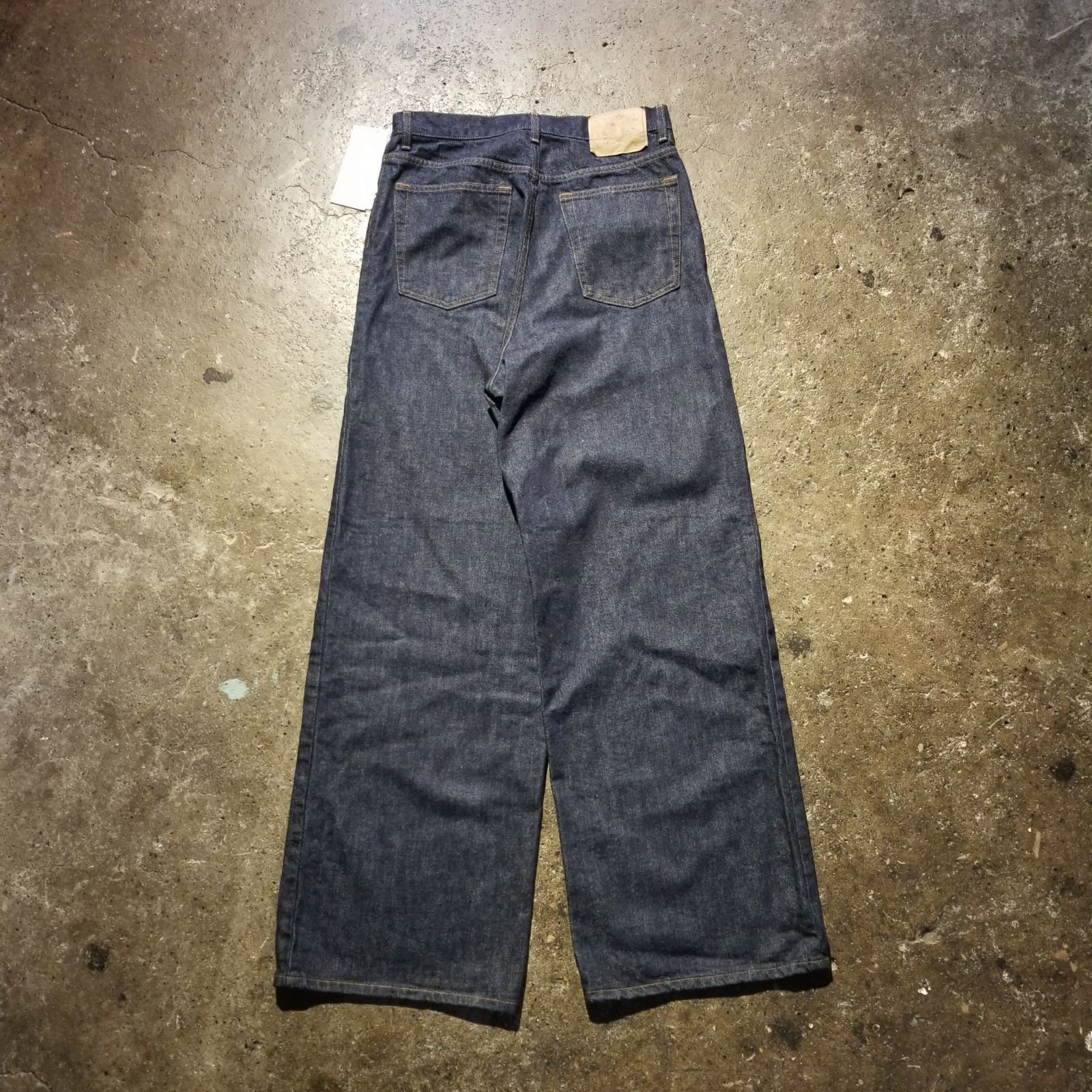 UNUSED 25aw 13oz wide denim pants 2 INDIGO アンユーズド 13オンス