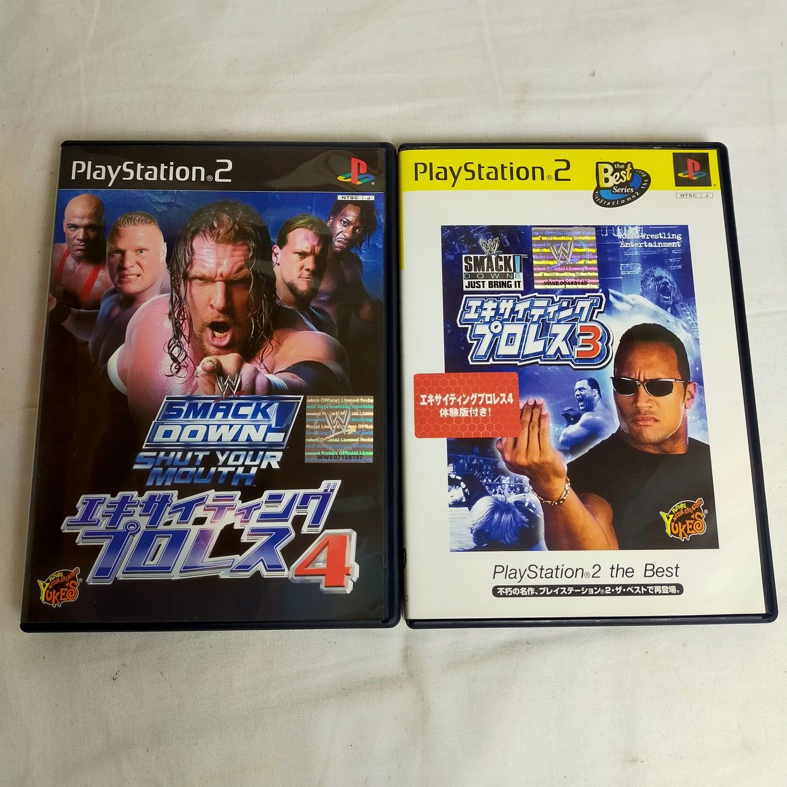 ソニー Play Station 2 DVD プロレスゲーム 4枚セット ゲームソフト【中古】 - メルカリ