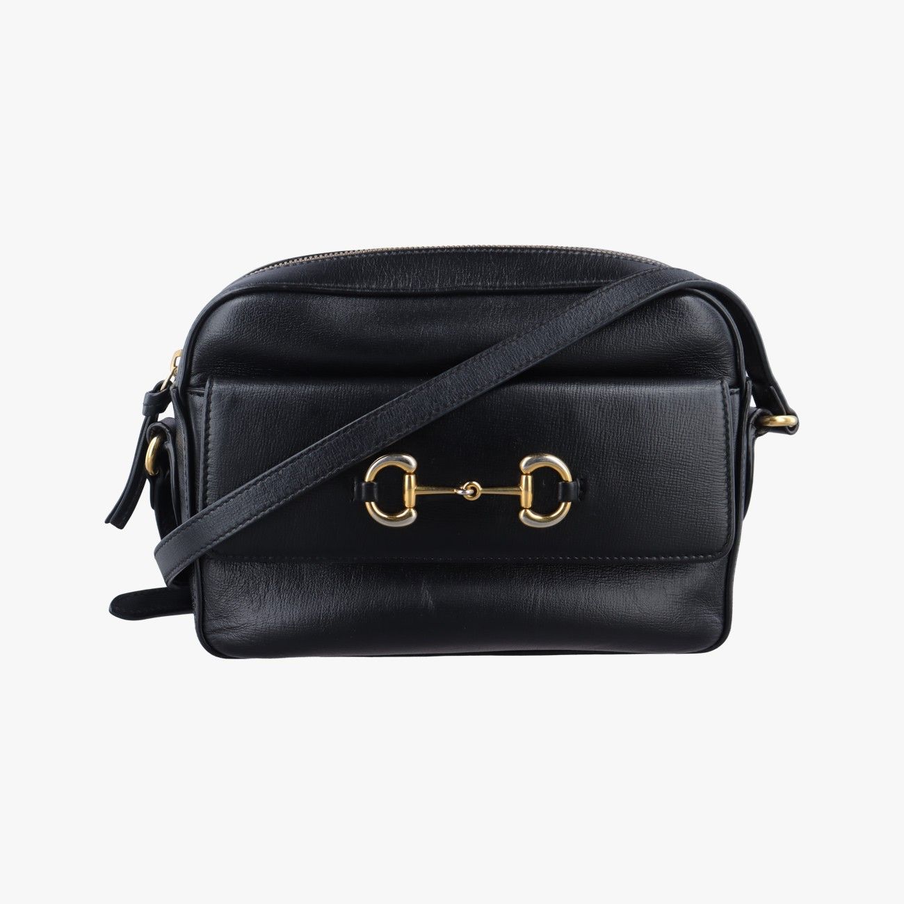 グッチGucciホースビット 1955ブラックレザー645454A034387914