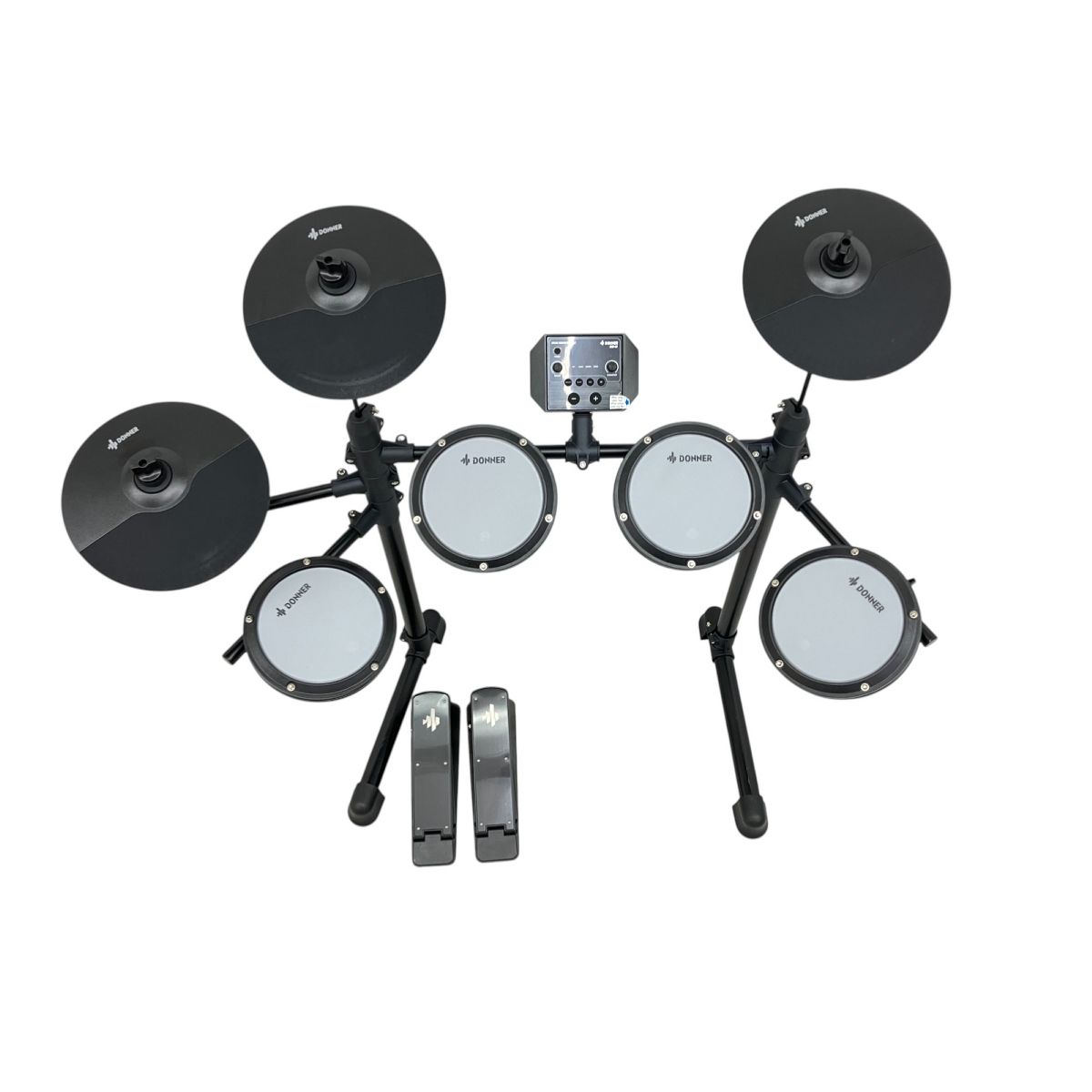 DONNER DED-80 電子ドラム セット キックペダル イス スティック