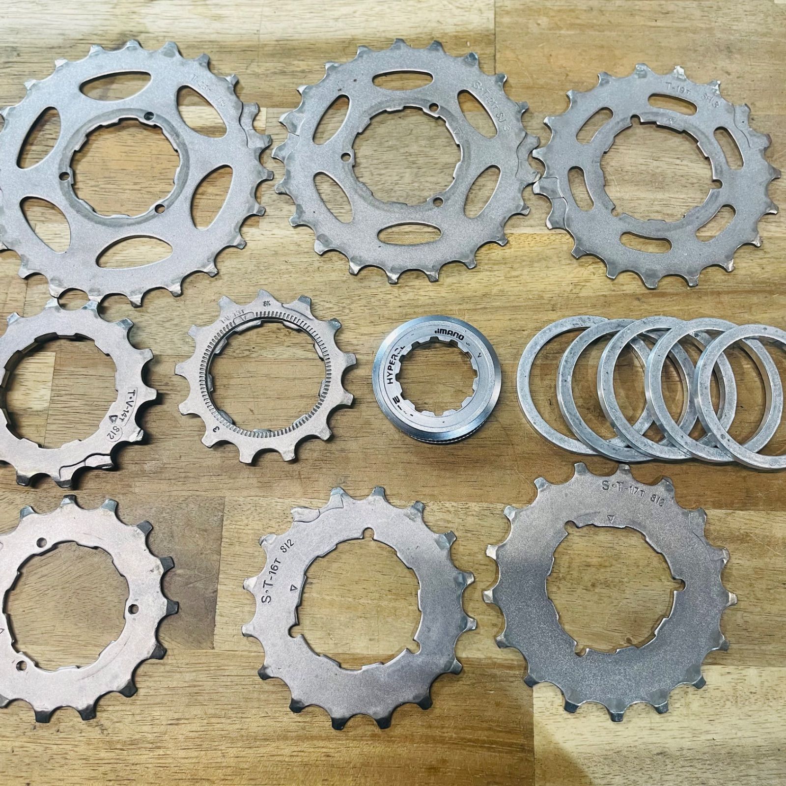 シマノ CS-7401 DURA-ACE 8s カセット スプロケット CS-7400 13-23T 74デュラ HG 8速 ビンテージ オールド  クリーニング済 摩耗少 - メルカリ