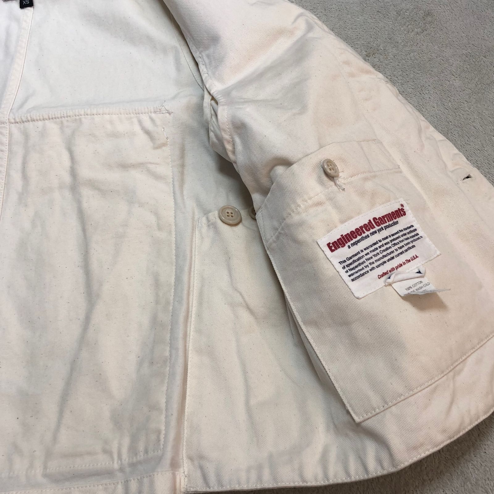ENGINEERED GARMENTS ハンティングベスト ワークベスト ゲーム