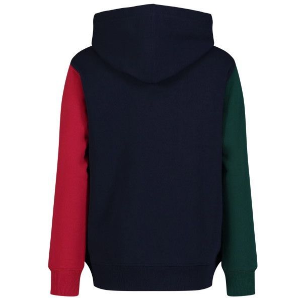 トミーヒルフィガー ブロック裏起毛プルパーカー