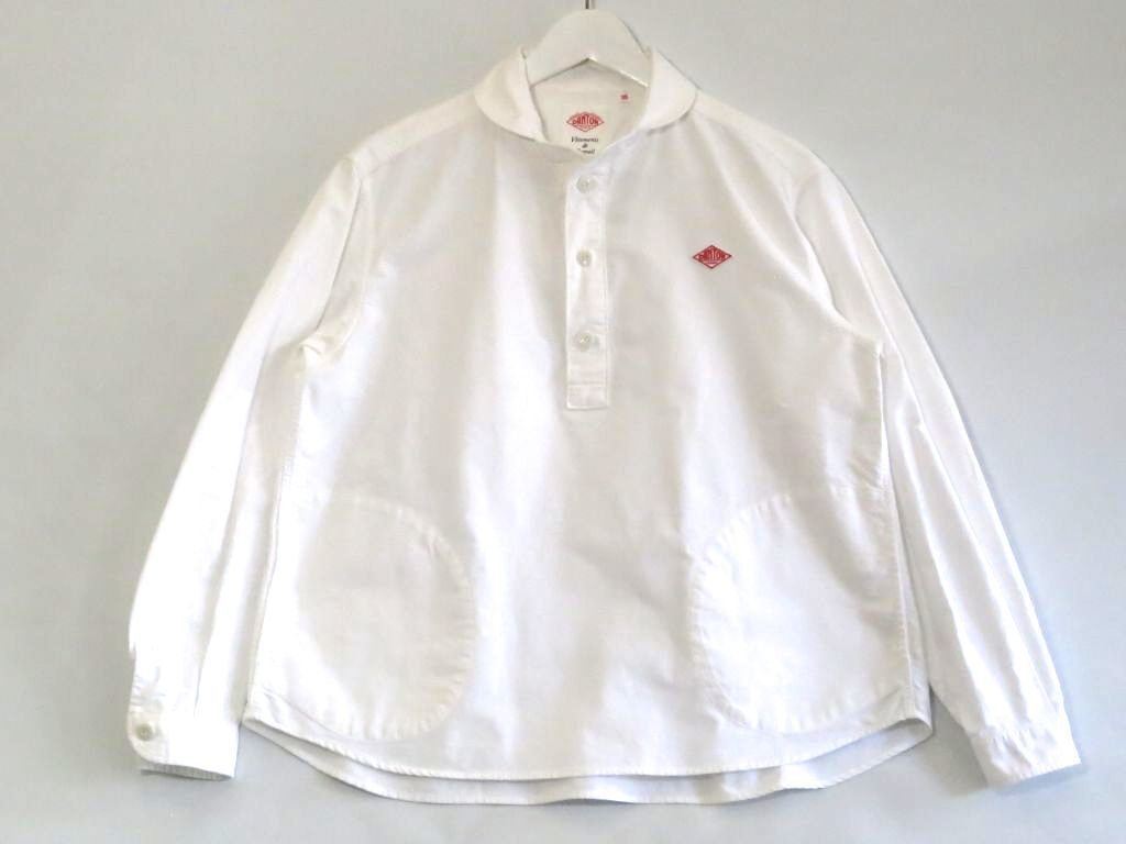 DANTON 長袖シャツ ホワイト 36 Danton 「DANTON」 長袖シャツ 36 ホワイト レディース