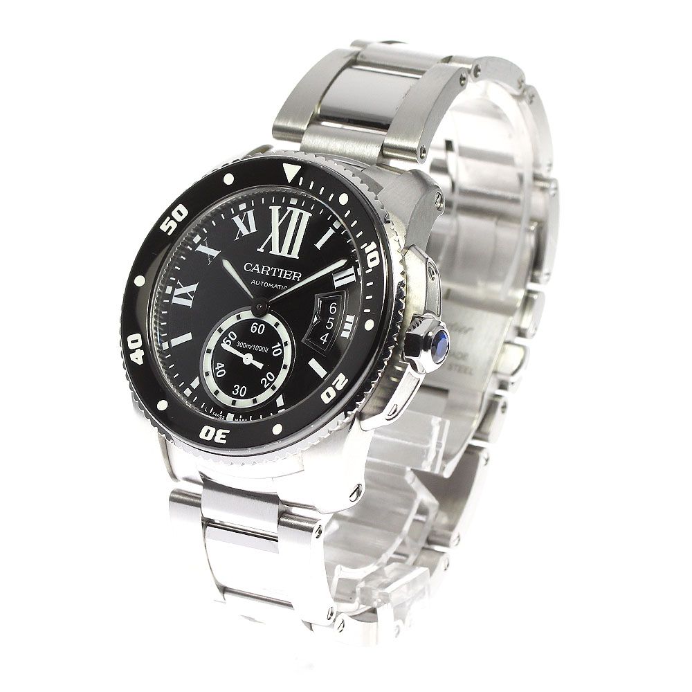 カルティエ CARTIER W7100057 ブラック メンズ 腕時計