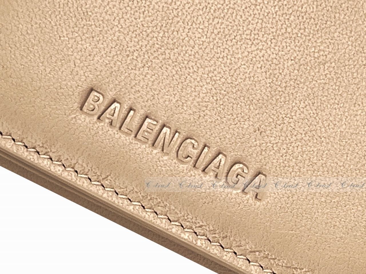 BALENCIAGA バレンシアガ 財布 ESSENTIAL ミニ ウォレット 3つ折り