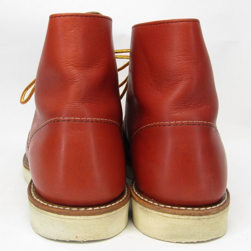 REDWING レッドウィング US8.5D 26.5cm ラウンドトゥ 8166 復刻四角犬  