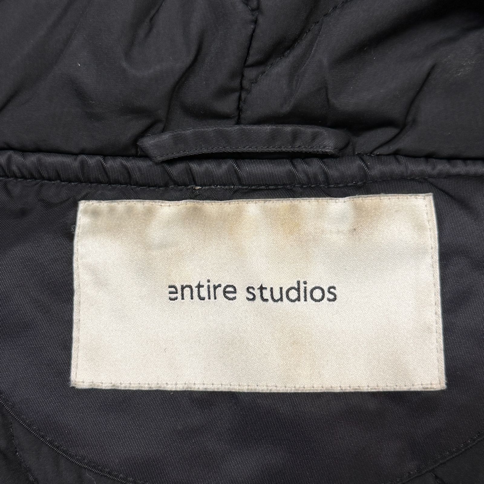 entire studios 24AW HOODED BROAD BOMBER ボンバージャケット