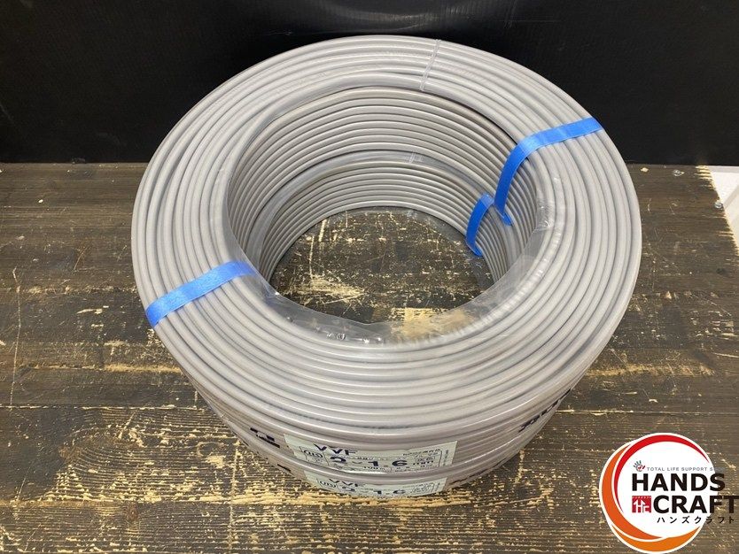 ● ♥品 カワイ VVF 2×1.6mm×2巻 伝票直貼り 製造より１年以内のものを発送します ハンズクラフト久留米上津BP店