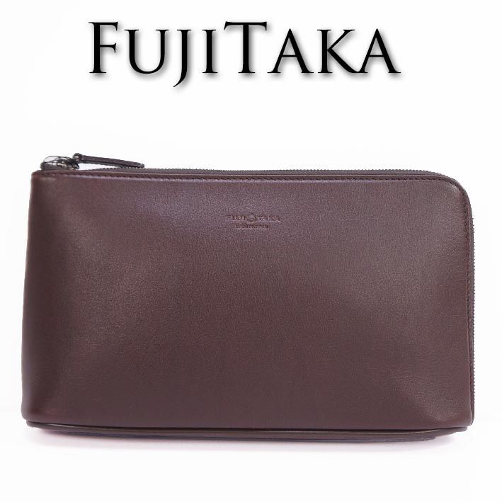 フジタカ FUJITAKA レザー クラッチバッグ ジェードレザー2 メンズ 