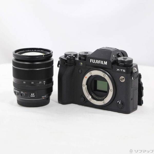 中古品〕 FUJIFILM X-T5 XF18-55mmレンズキット ブラック【295