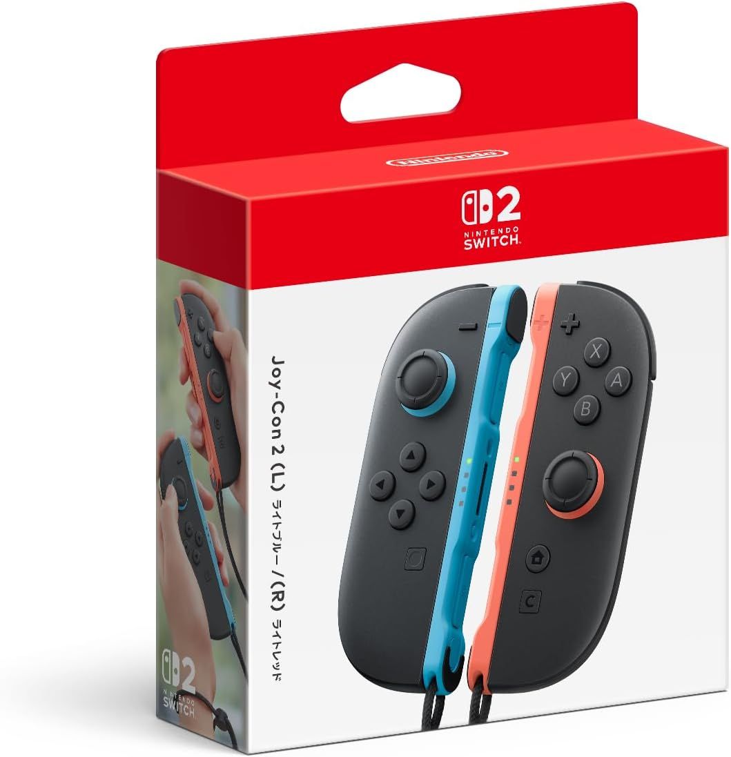 Joy-Con 2 L ライトブルー| R ライトレッド 佐賀