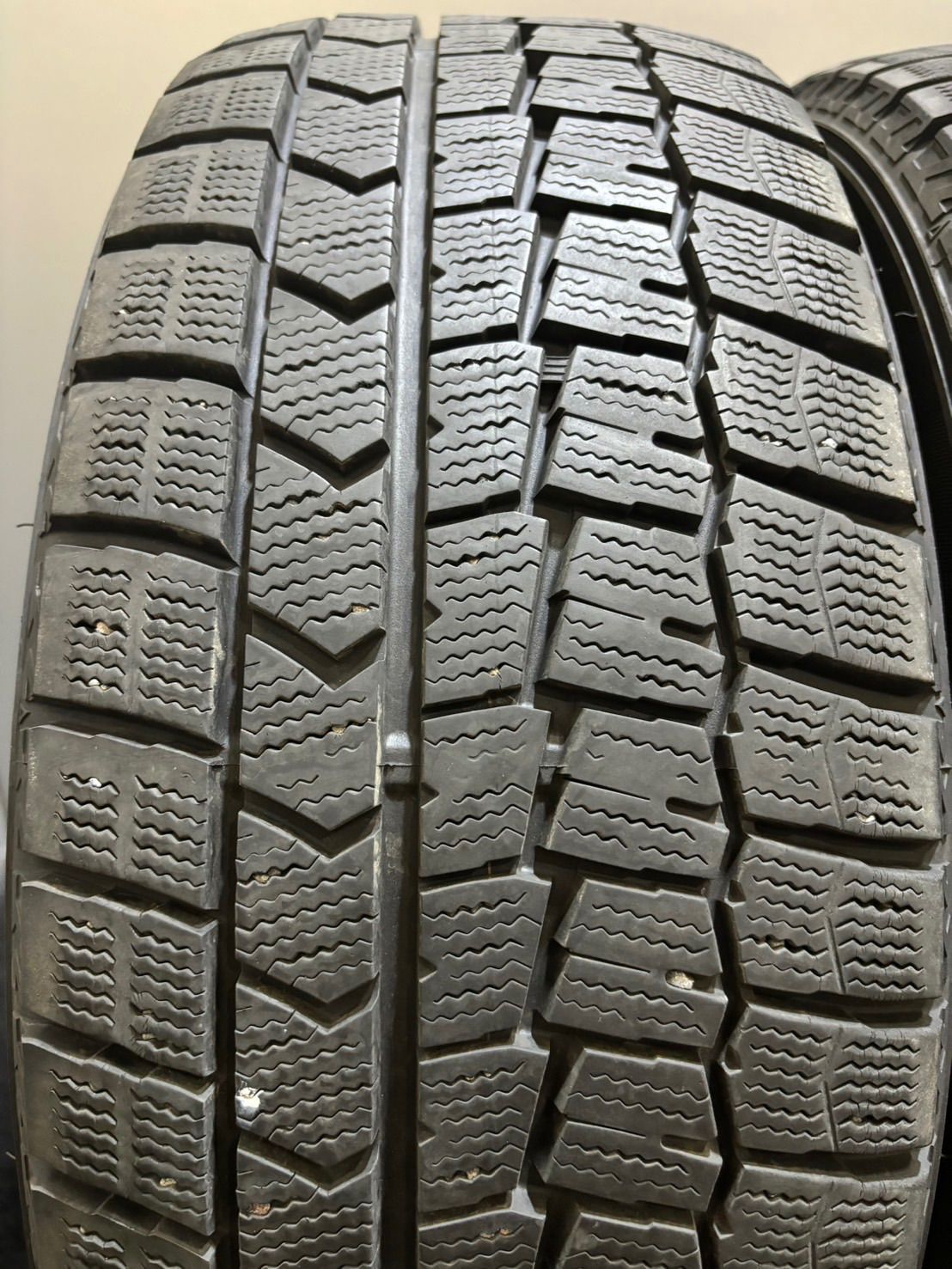 ★205/55R16 DUNLOP/WINTER MAXX WM02 21年製 スタッドレス 4本 ウィンターマックス プリウス インプレッサ カローラツーリング (4-G255)