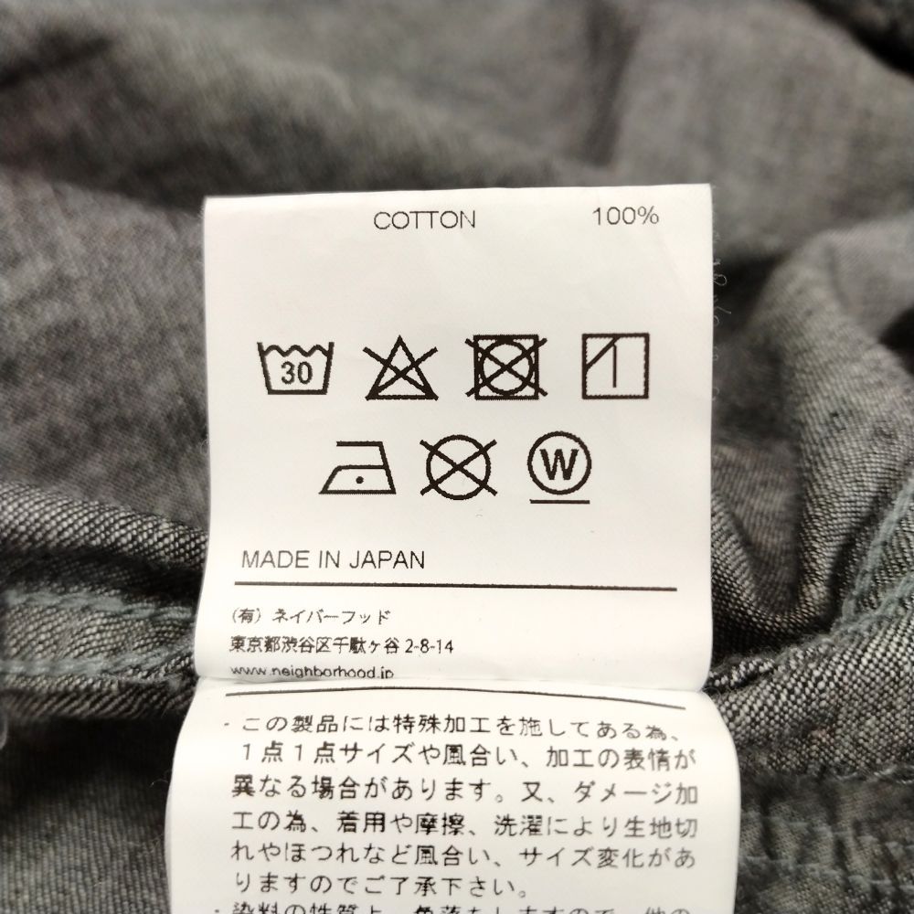 NEIGHBORHOOD ネイバーフッド 24SS WASHED LIGHTWEIGHT DENIM JACKET